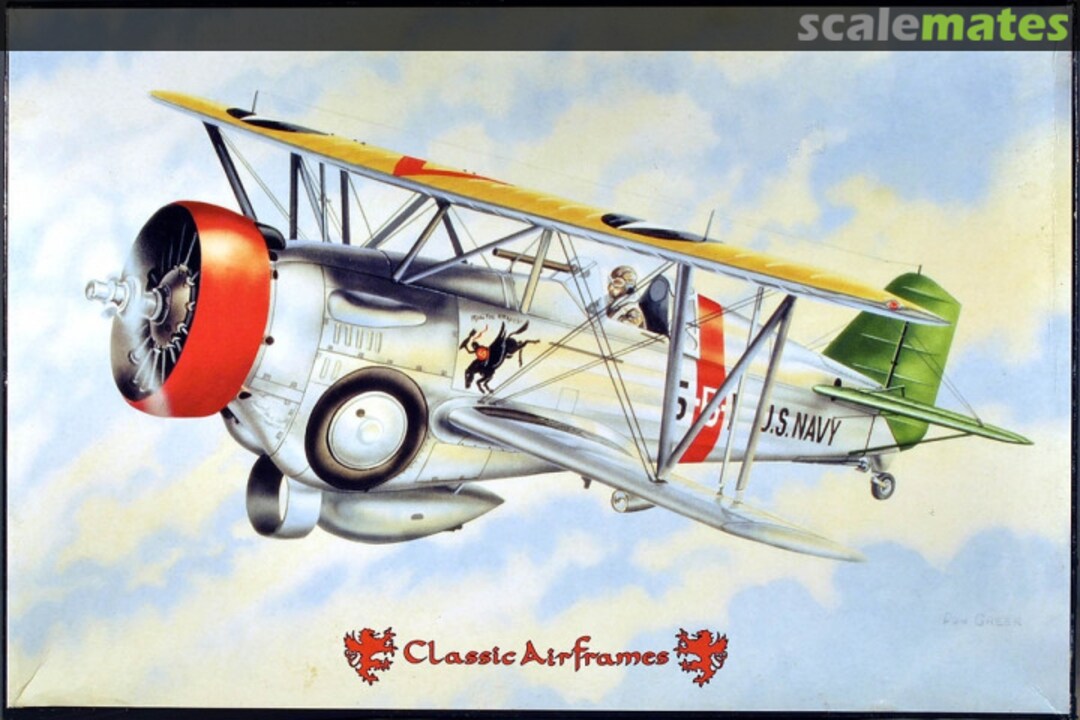Boxart Curtiss BF2C-1 (Hawk III) 433 Classic Airframes