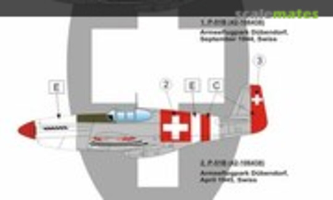 1:72 P-51B Over Swiss (LF Models C7264) C7264