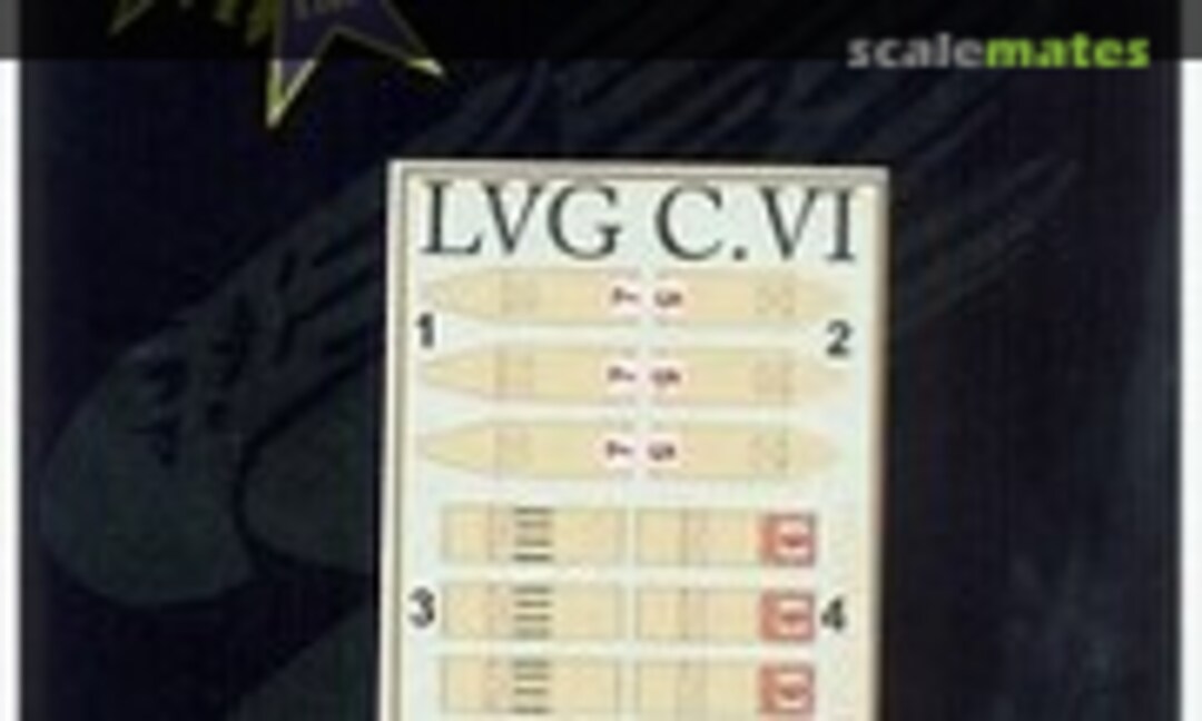 1:32 LVG C.VI - Seatbelt Set (2 aircraft) (HGW Models 132034) 132034