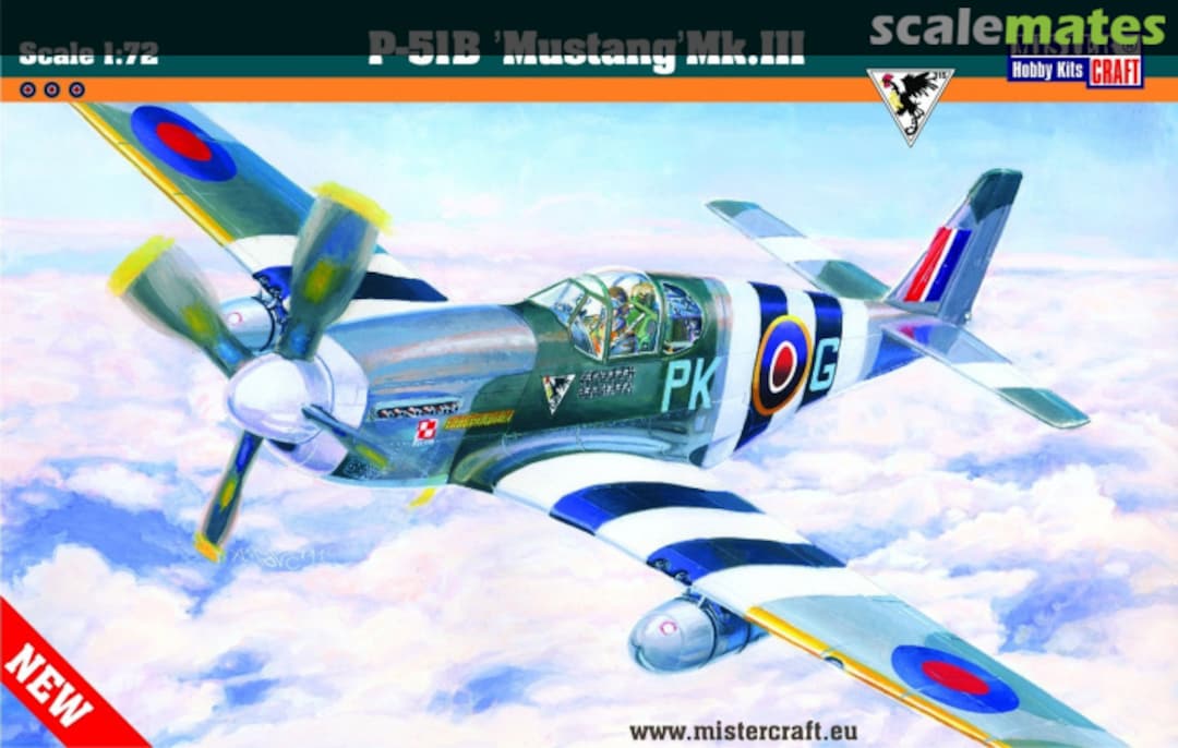 Boxart P-51B 'Mustang' Mk.III C-47 MisterCraft