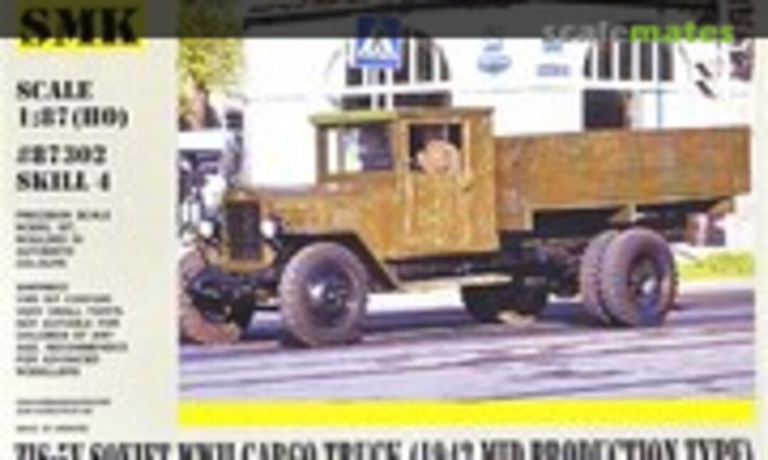 1:87 ZIS-5V Soviet WWII cargo truck (SMK 87302)
