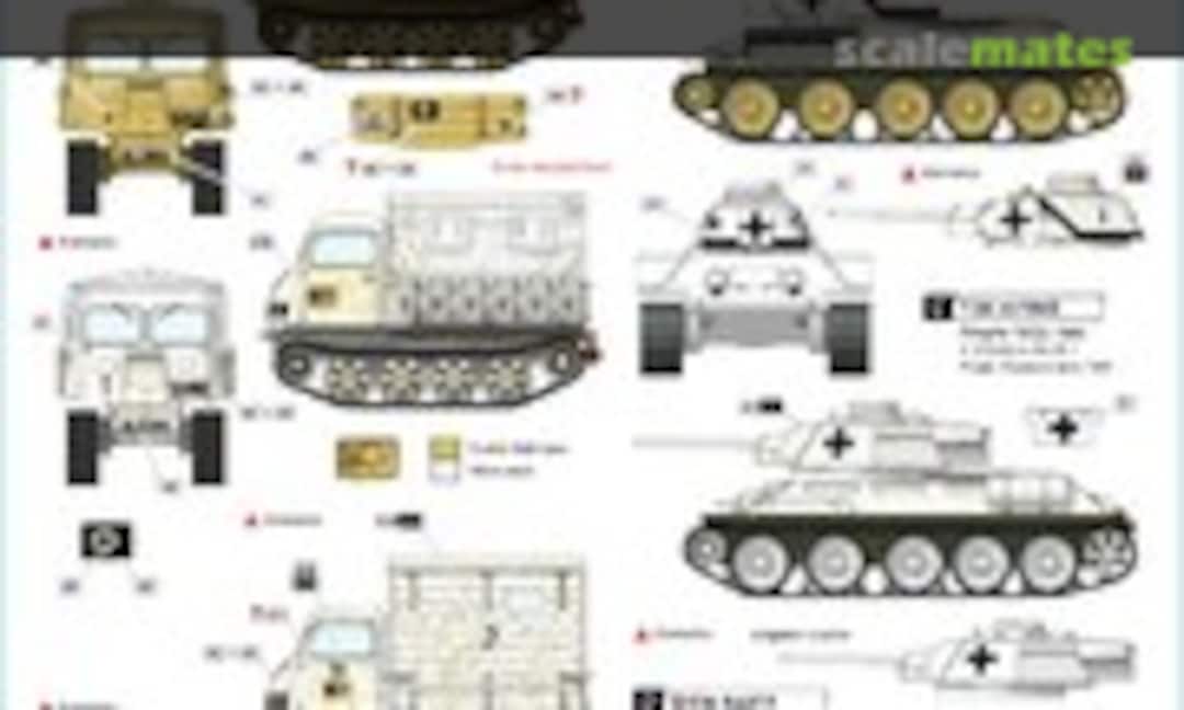 1:35 German 1.SkiJager Division (Star Decals 35-851) 35-851