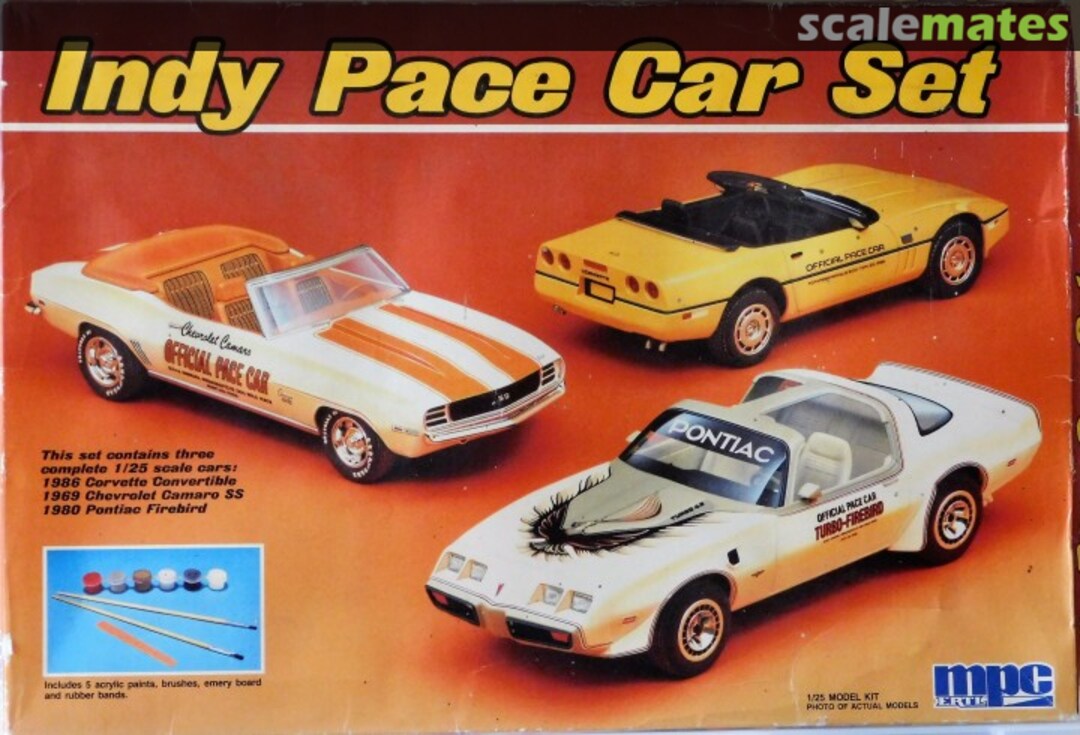 Boxart Indy Pace Car Set 6214 MPC/Ertl