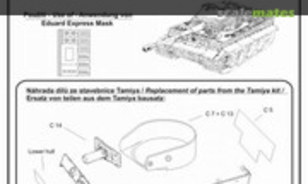 1:35 Sd.Kfz. 181 Tiger I Ausf. E Zimmerit (CMK ZM35004) ZM35004