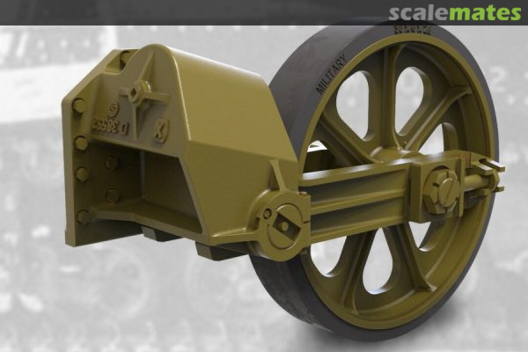 Boxart US LIGHT TANK M3 (LATE)/M3A1/M3A3 IDLER SET 35009 Fury Models Boxart US LIGHT TANK M3 (LATE)/M3A1/M3A3 IDLER SET 35009 Fury Models