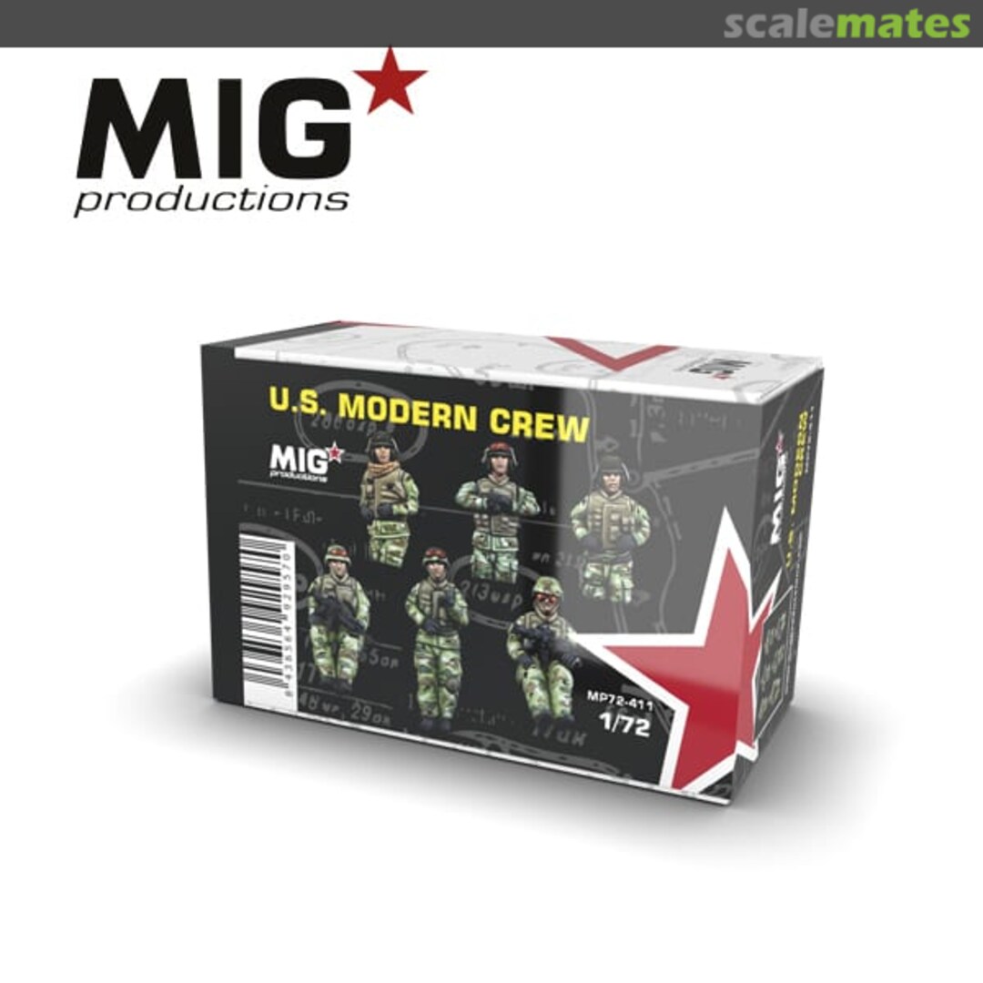 Boxart U.S. Modern Crew MP72-411 MIG Productions Boxart U.S. Modern Crew MP72-411 MIG Productions
