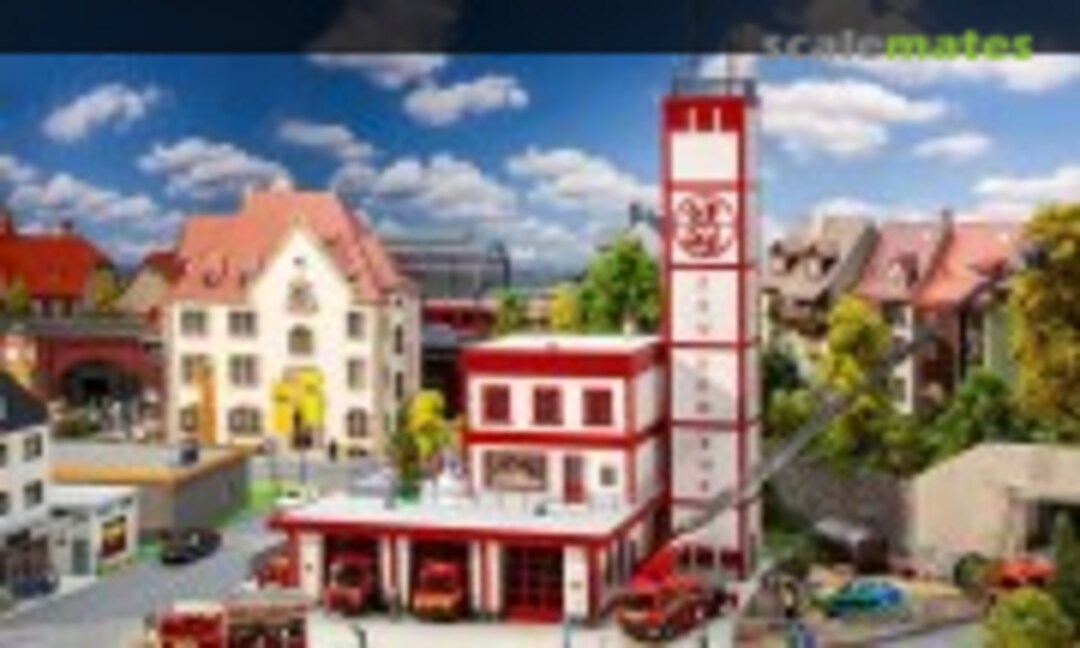 Modern fire station (Faller 130159)