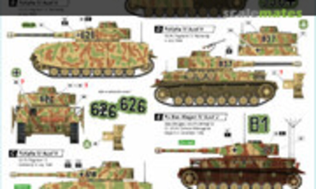 1:48 HJ PzKpfw IV (Star Decals 48-B1004) 48-B1004