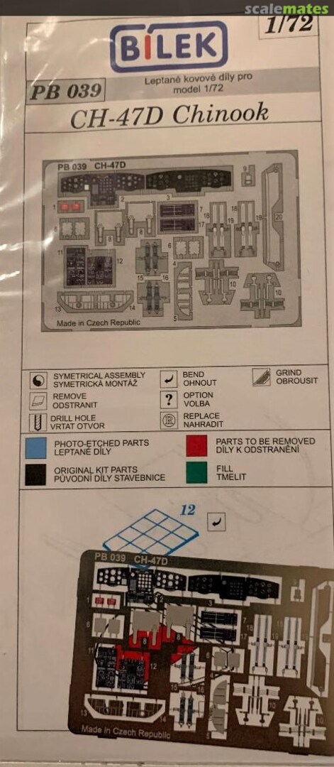 Boxart CH-47D Chinook PB 039 Bilek Boxart CH-47D Chinook PB 039 Bilek