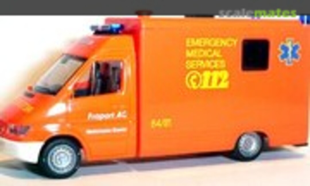 1:87 Mercedes Benz Sprinter Fraport AG – Medizinische Dienste (Herpa 267090)