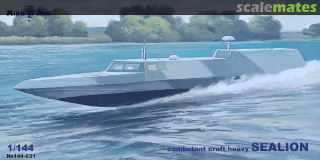 Boxart Combatant Craft Heavy Sealion 144-031 MikroMir Boxart Combatant Craft Heavy Sealion 144-031 MikroMir