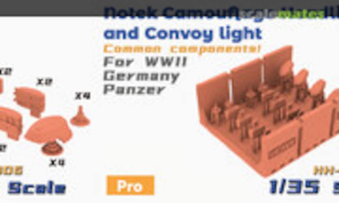 1:35 Notek Camouflage Headlight and Convoy Light (Heavy Hobby HH-35006) HH-35006
