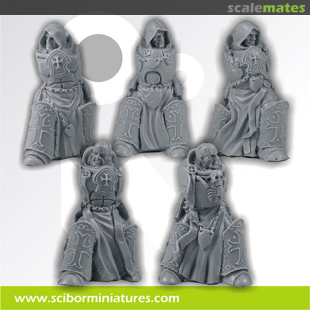 Boxart SF Templar Knights Bodies Set (5 pcs) CPTB0145 Scibor Monsterous Miniatures Boxart SF Templar Knights Bodies Set (5 pcs) CPTB0145 Scibor Monsterous Miniatures