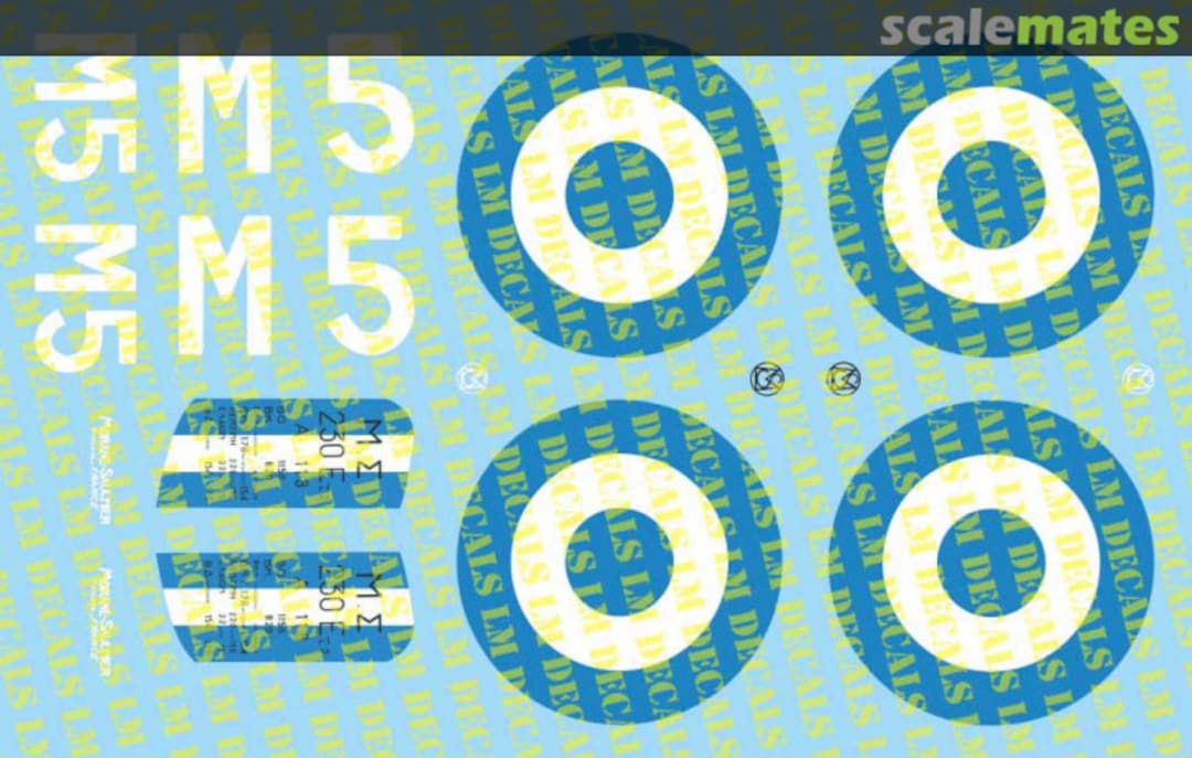 Boxart Morane-Saulnier MS 230 RHAF LMX 0148 LM Decals Boxart Morane-Saulnier MS 230 RHAF LMX 0148 LM Decals