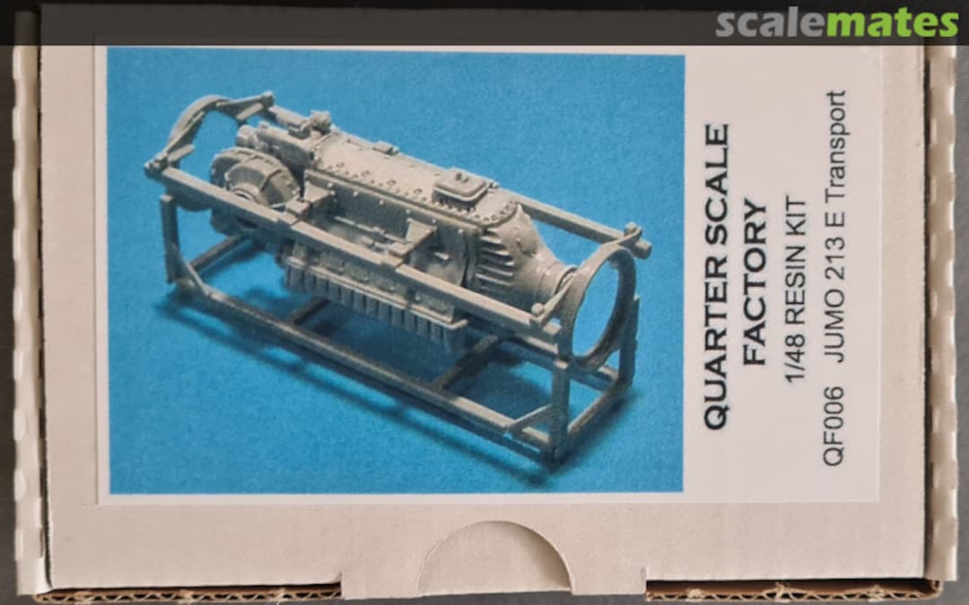 Boxart JUMO 213 E Transport QF006 Quarter Scale Factory Boxart JUMO 213 E Transport QF006 Quarter Scale Factory