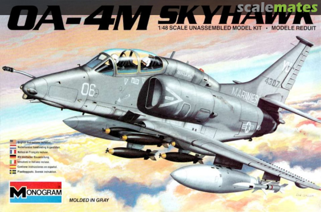 Boxart OA-4M Skyhawk 5436 Monogram Boxart OA-4M Skyhawk 5436 Monogram
