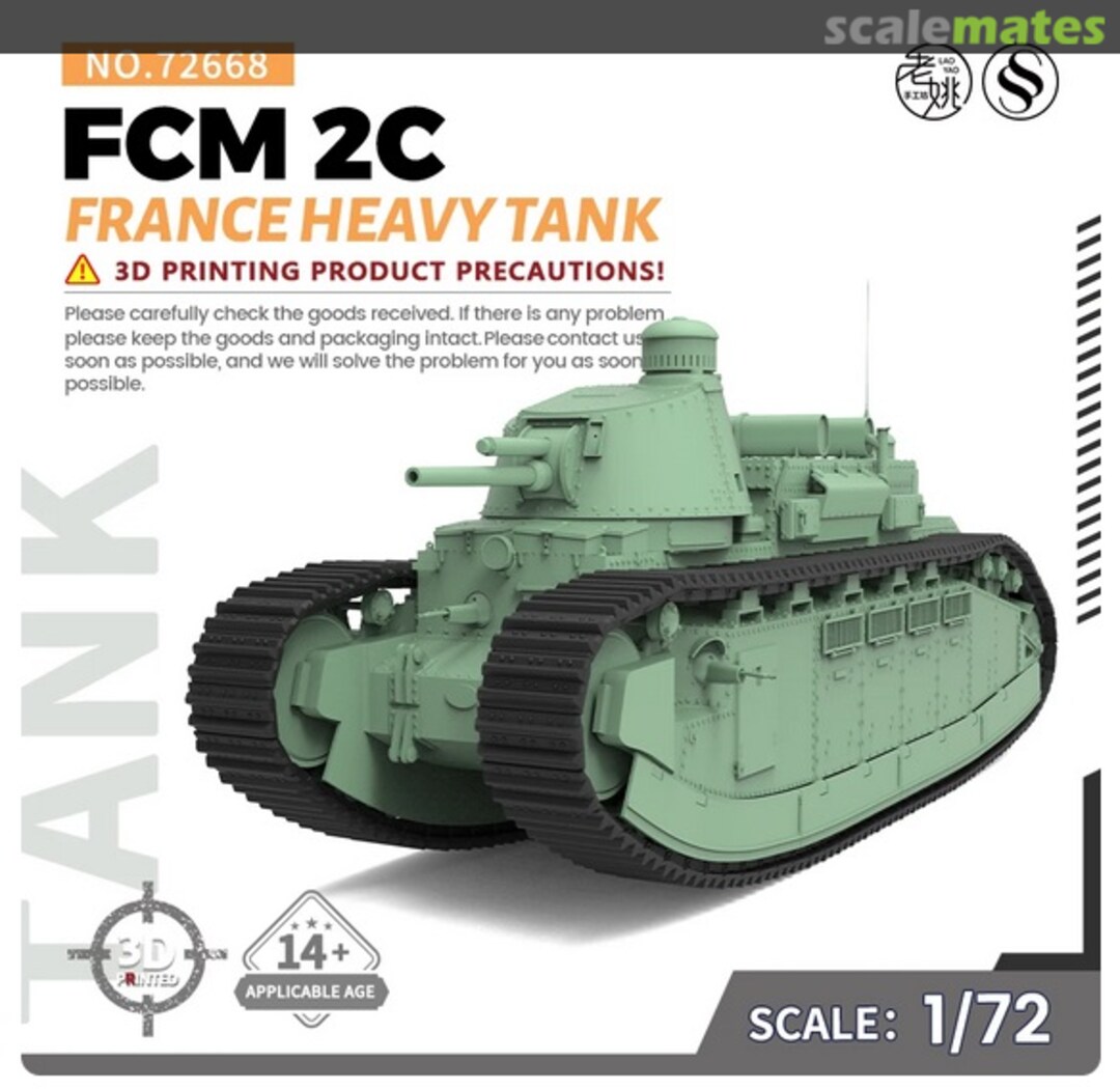 Boxart FCM 2C 72668 SSMODEL Boxart FCM 2C 72668 SSMODEL