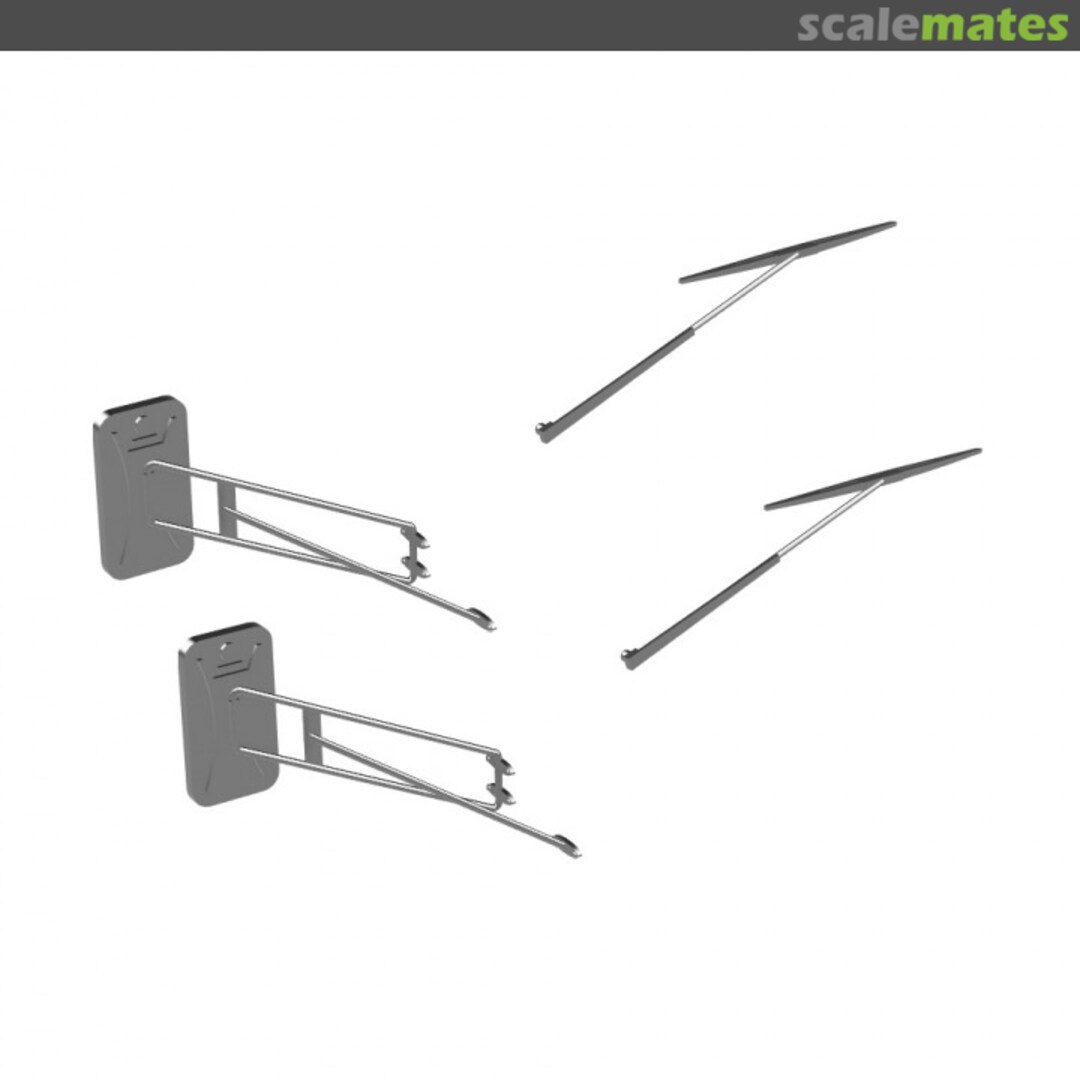 Boxart Zil-130 Late Mirrors and Wipers 35129 GE Models Boxart Zil-130 Late Mirrors and Wipers 35129 GE Models