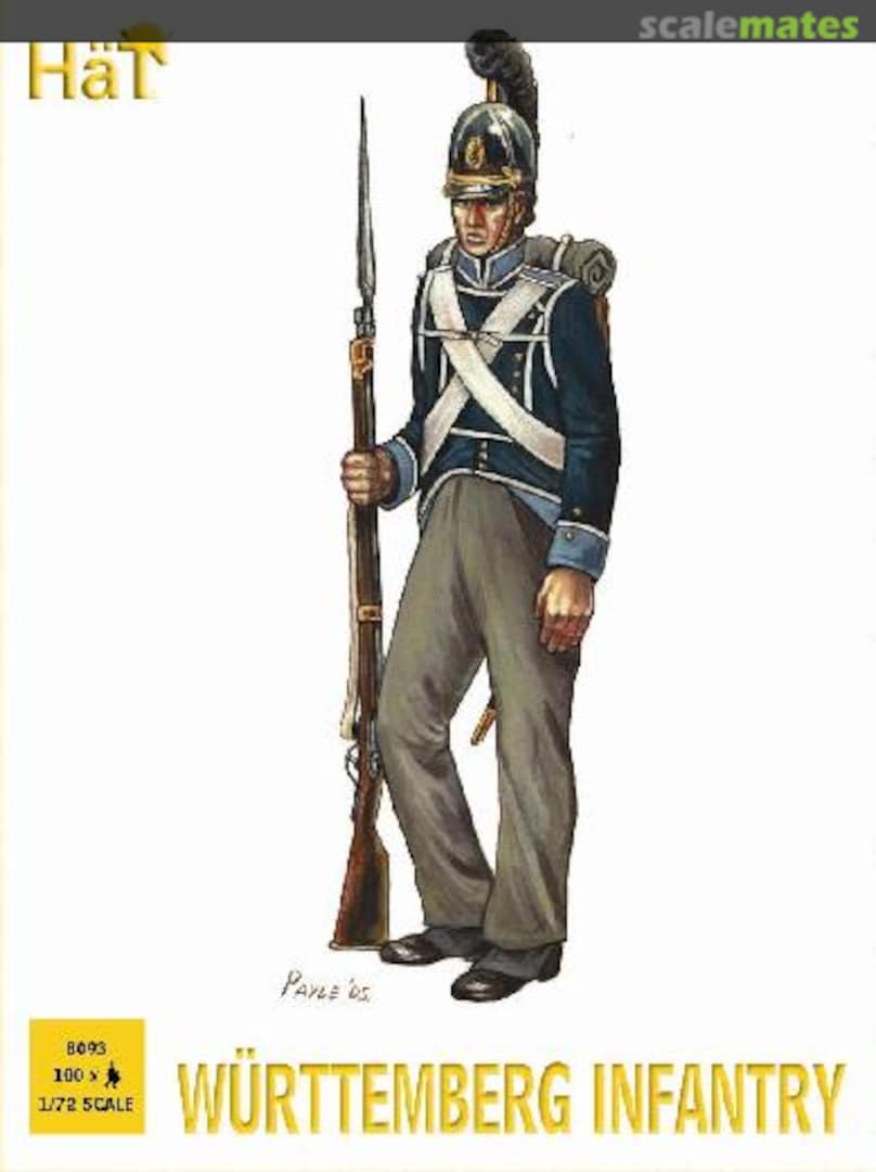 Boxart Württemberg Infantry 8093 HäT Boxart Württemberg Infantry 8093 HäT