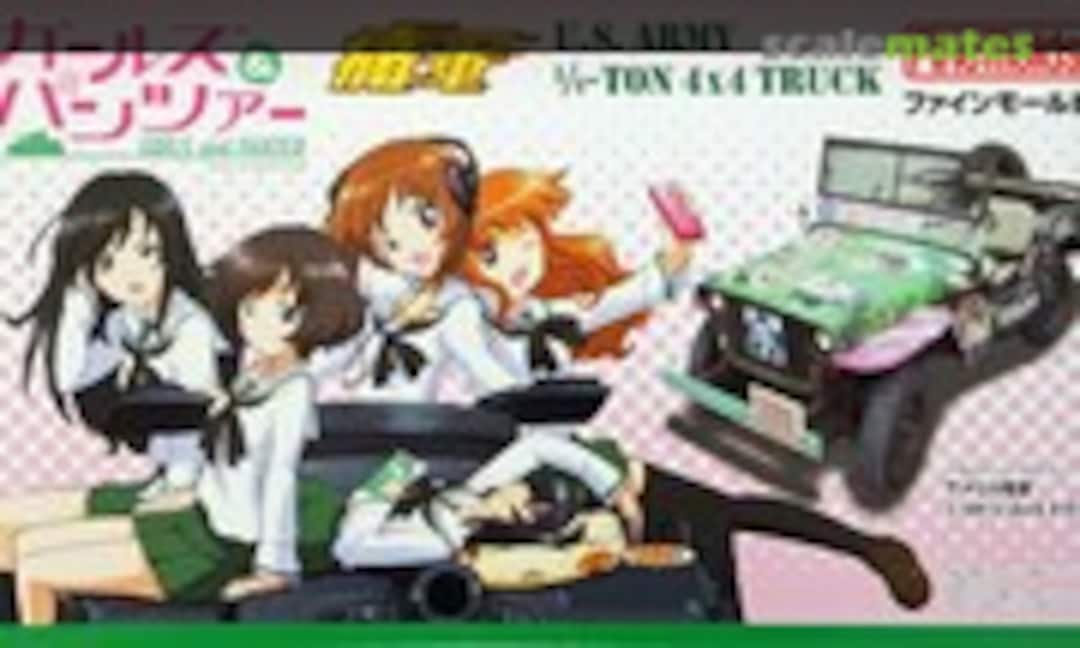 1:20 Girls und Panzer: U.S. Army 1/4ton 4x4 Truck (Fine Molds 41103)