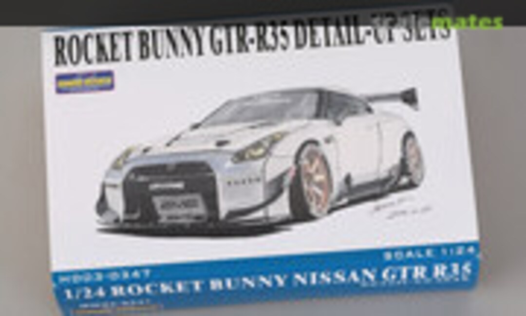 1:24 Rocket Bunny Nissan GTR- R35 Detail-up Sets (Hobby Design HD03-0347) HD03-0347