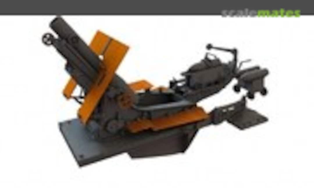 1:35 French mortier lourd de 280mm TR Mle 1914 Schneider (U-Models UM 374) UM 374