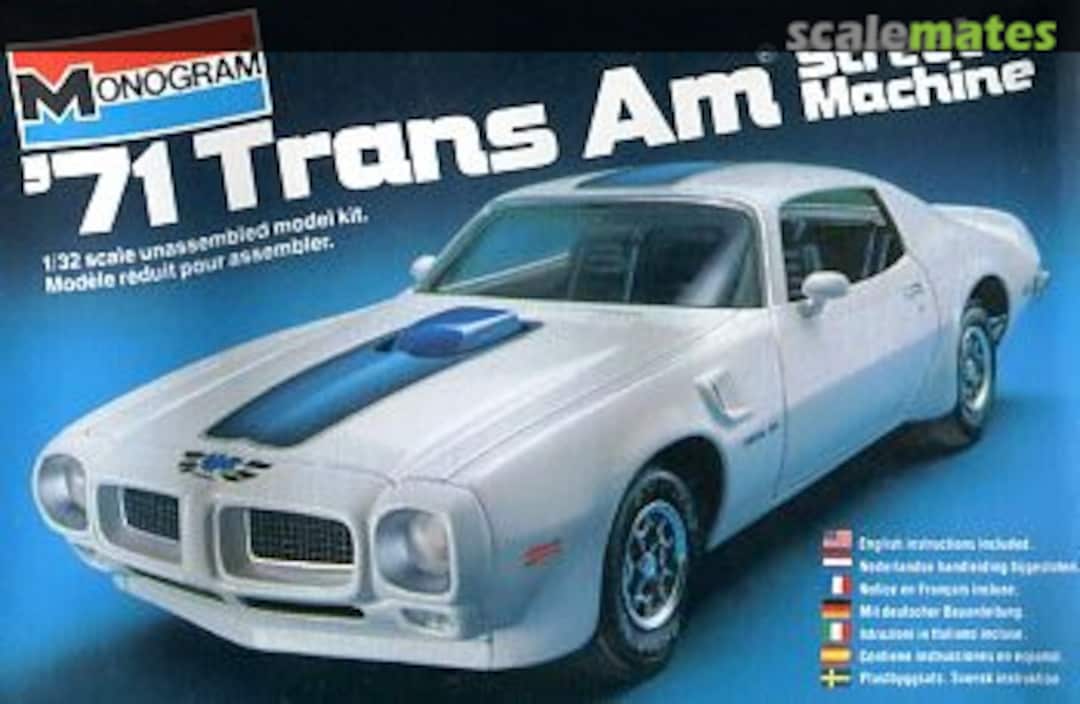 Boxart '71 Trans Am 2009 Monogram Boxart '71 Trans Am 2009 Monogram