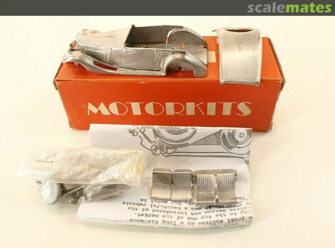 Contents Jaguar SS 1 MK16 Motorkits Contents Jaguar SS 1 MK16 Motorkits