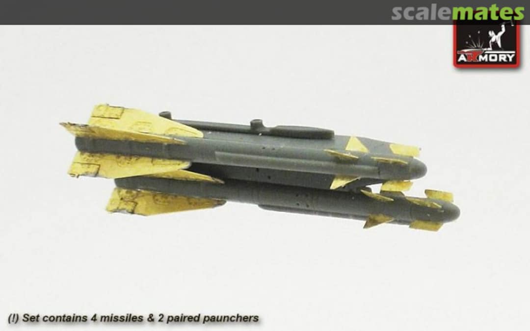 Boxart R-60 AA-8 Aphid Air to Air SRGM Pylon II ACA4807b Armory Boxart R-60 AA-8 Aphid Air to Air SRGM Pylon II ACA4807b Armory