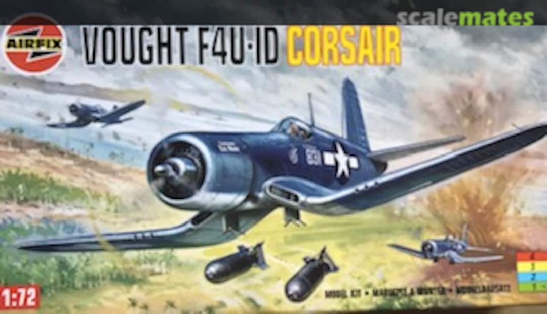 Boxart Vought F4U-1D Corsair 02054 Airfix Boxart Vought F4U-1D Corsair 02054 Airfix