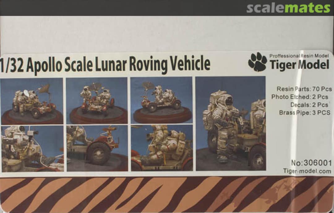Boxart Apollo Scale Lunar Roving Vehicle 306001 Tiger+Model Boxart Apollo Scale Lunar Roving Vehicle 306001 Tiger+Model