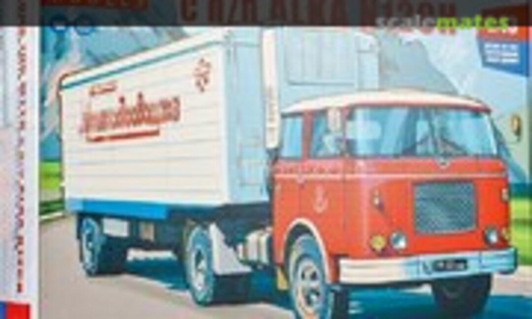 1:43 Škoda-706 MTTN with ALKA-N12CH Trailer (AVD Models 7067) 7067