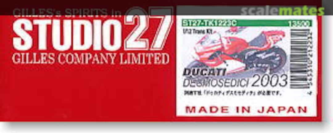 Boxart Ducati Desmosedici GP3/GP4 ST27-TK1223C Studio27