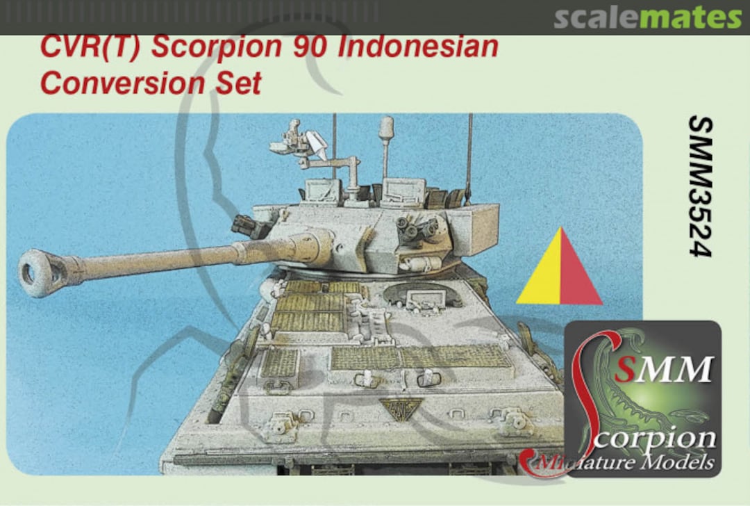 Boxart CVR(T) Scorpion 90 Indonesian Conversion Set SMM3524 Scorpion Miniature Models Boxart CVR(T) Scorpion 90 Indonesian Conversion Set SMM3524 Scorpion Miniature Models