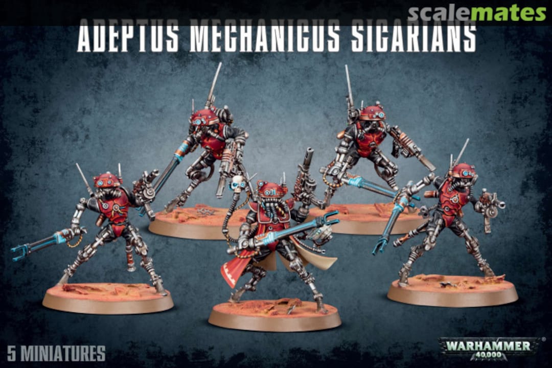 Boxart Adeptus Mechanicus Sicarians 59-11 Games Workshop Boxart Adeptus Mechanicus Sicarians 59-11 Games Workshop