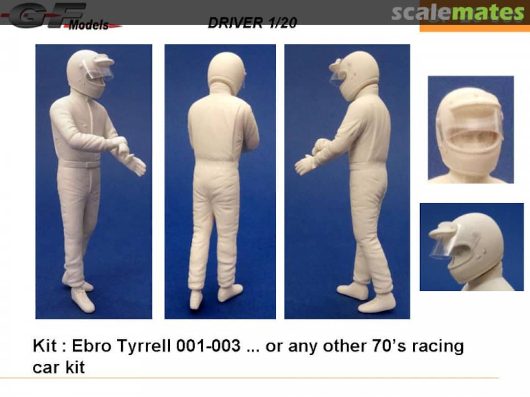 Boxart Driver Figure Cevert GF20-050 GF Models Boxart Driver Figure Cevert GF20-050 GF Models