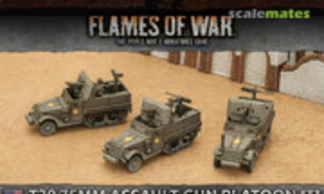 Flames Of War: T30 75mm Assault Gun Platoon (Flames of War UBX63)