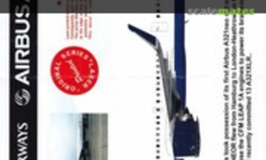 1:144 British Airways Airbus A321 NEO (8aDecs 7909-596) 7909-596