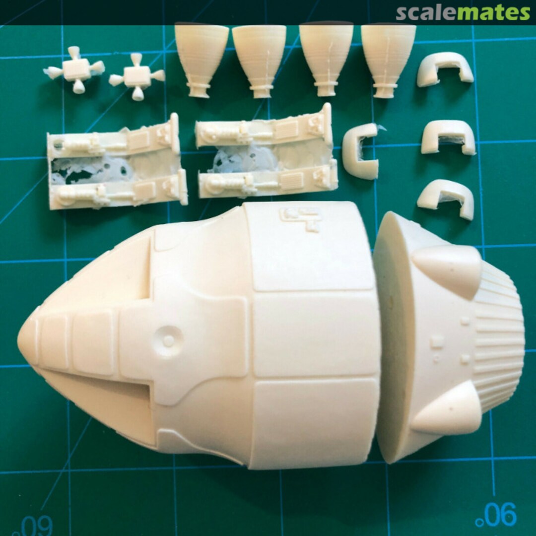 Boxart Ultra Probe Command Module Garage Kit Boxart Ultra Probe Command Module Garage Kit