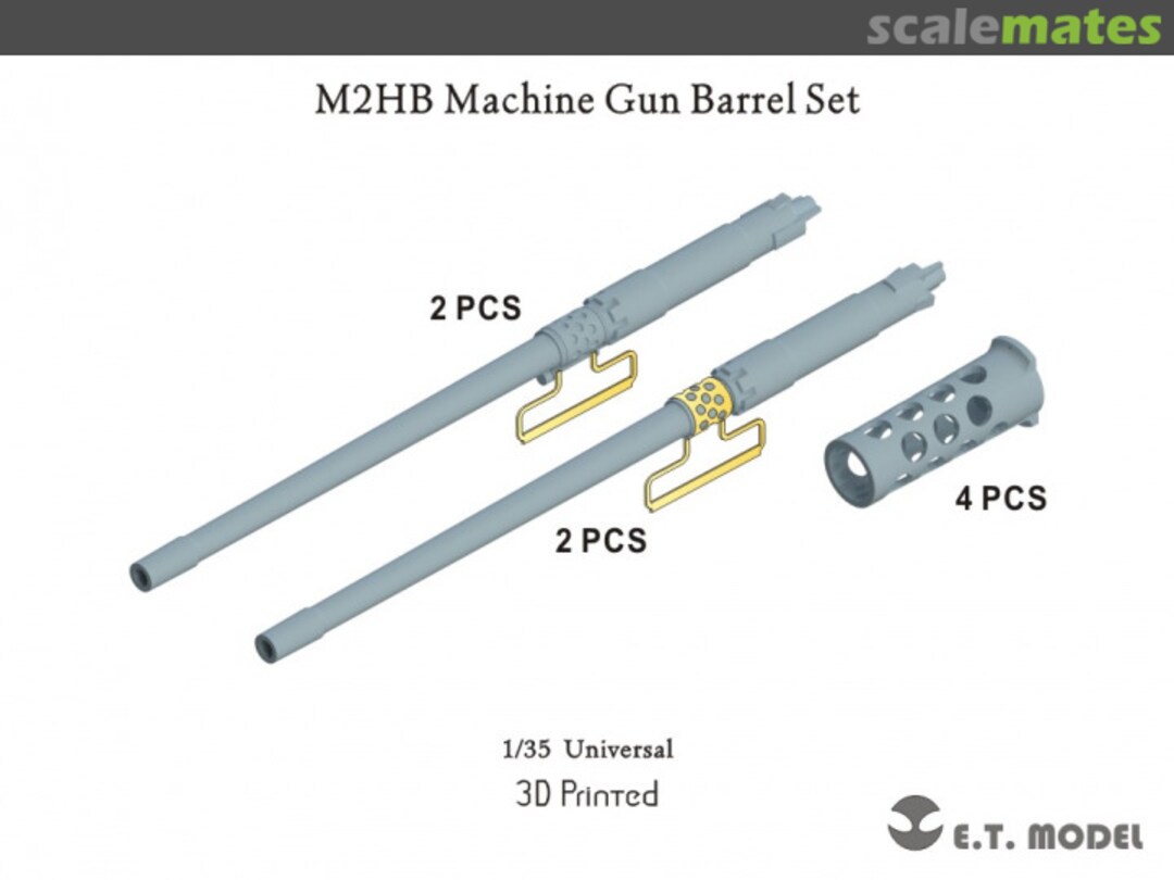 Boxart US Machine Gun M2HB - Barrel Set P35-267 E.T. Model Boxart US Machine Gun M2HB - Barrel Set P35-267 E.T. Model