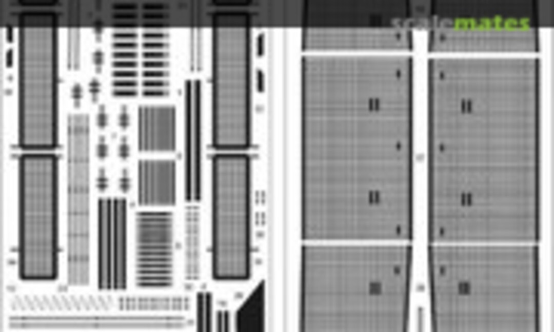 1:48 Pz.Kpfw.IV Ausf.J mesh side skirts (Part P48-016) P48-016