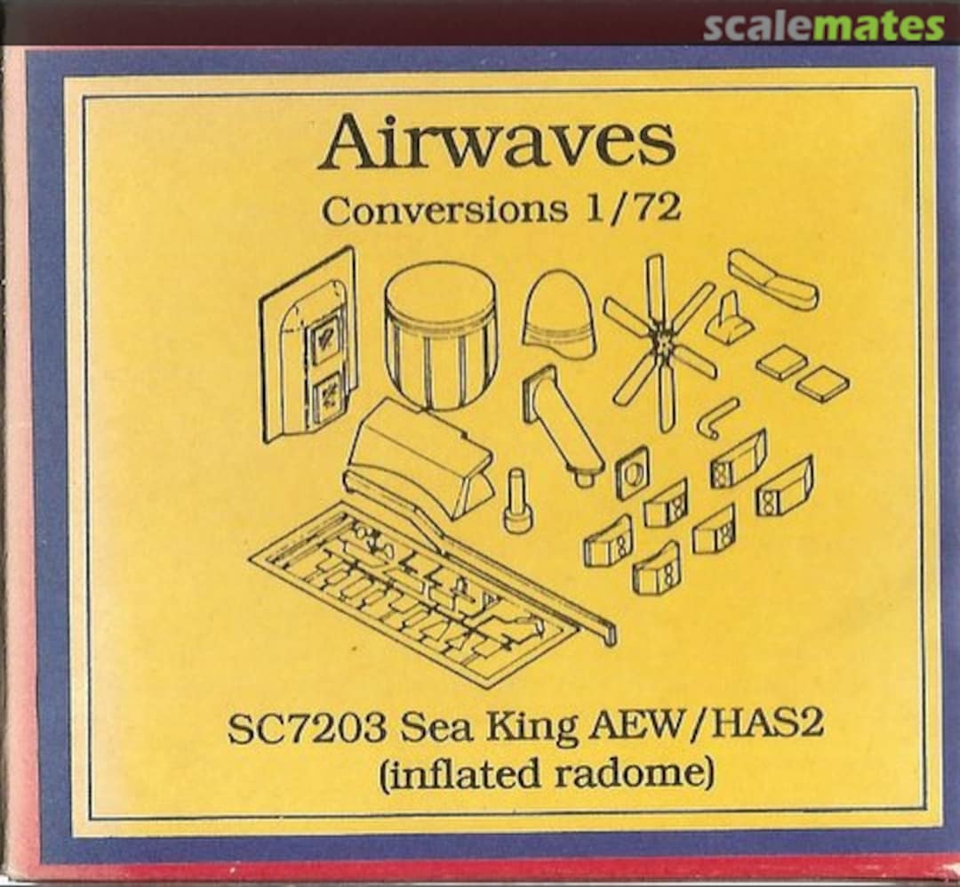 Boxart Westland Sea King AEW Mk.2A/HAS.2 SC7203 Airwaves Boxart Westland Sea King AEW Mk.2A/HAS.2 SC7203 Airwaves