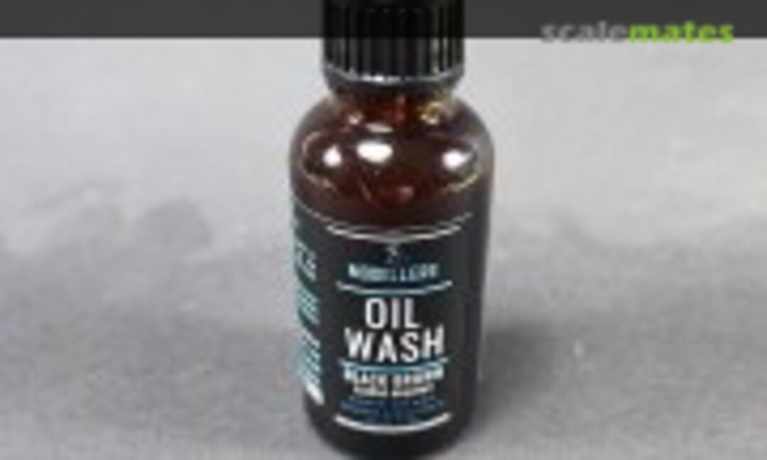 No Oil Wash - BLACK BROWN (Modellers World MWW-006) MWW-006