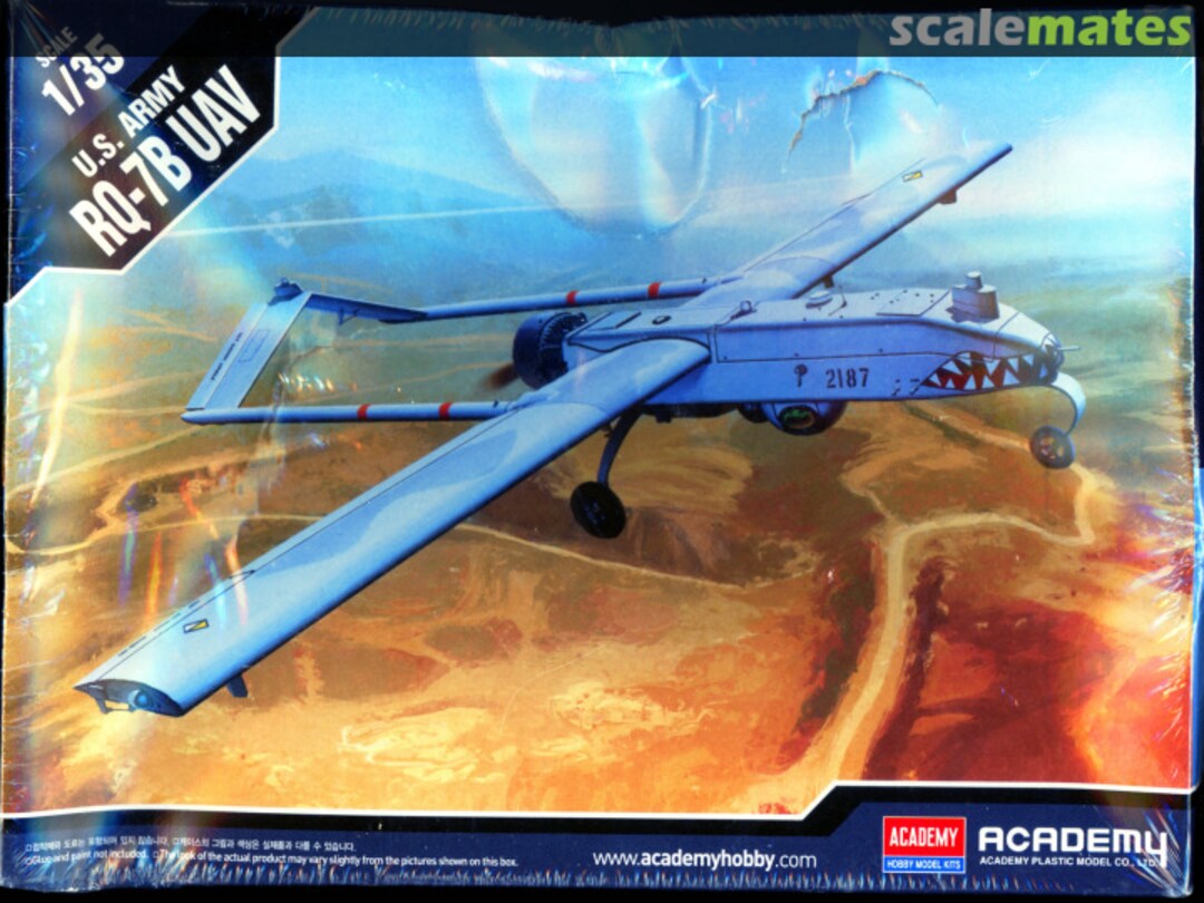 Boxart US Army RQ-7B UAV 12117 Academy Boxart US Army RQ-7B UAV 12117 Academy