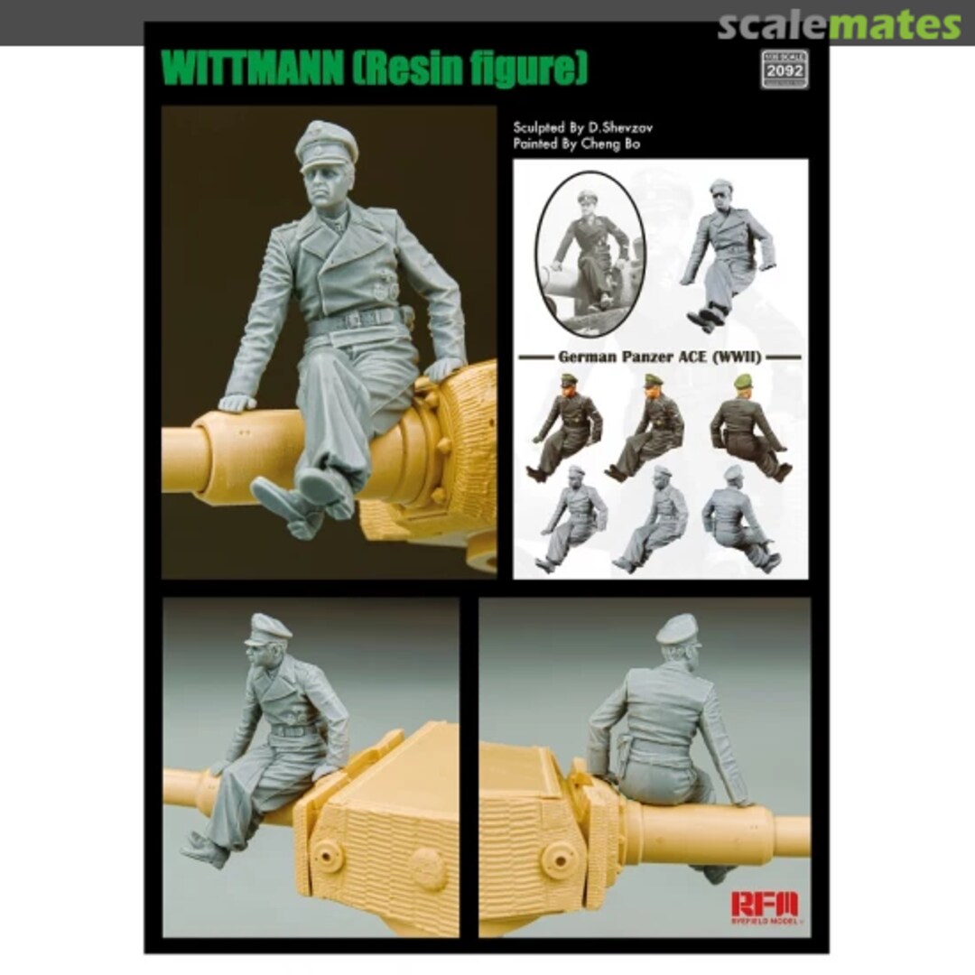 Boxart Wittmann (Resin Figure) 2092 Rye Field Model Boxart Wittmann (Resin Figure) 2092 Rye Field Model