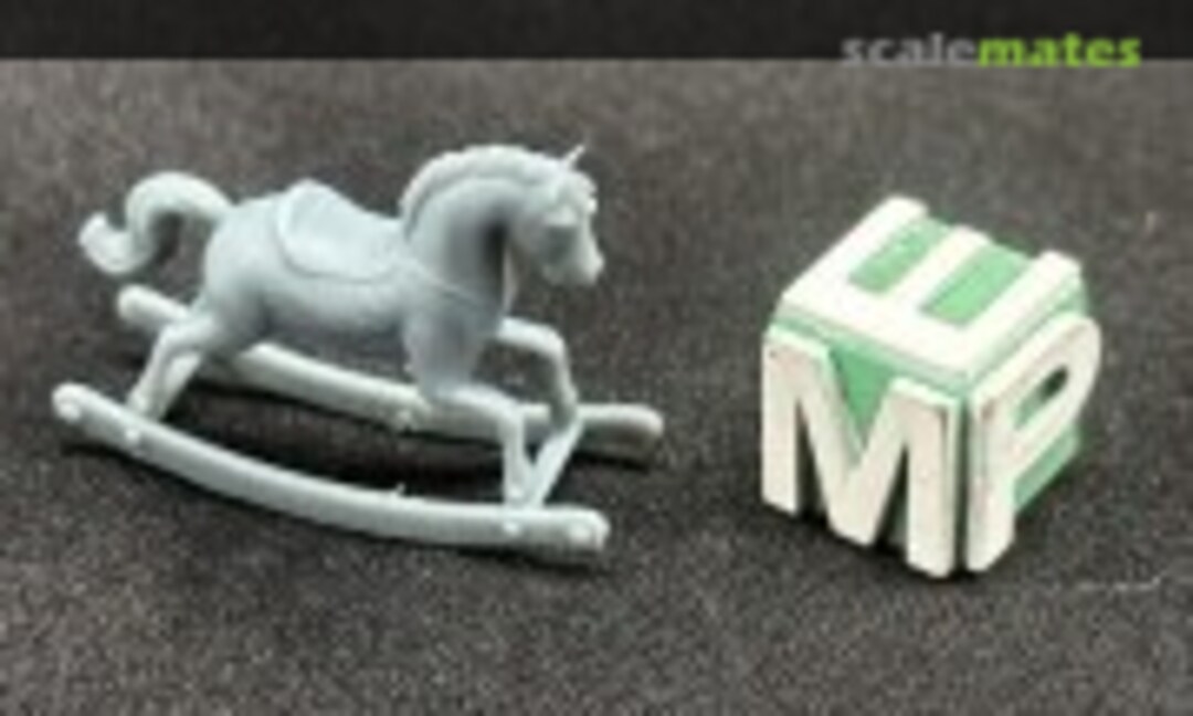 1:35 Rocking horse - type 1 - 1 pieces (EMP3d 35091027) 35091027