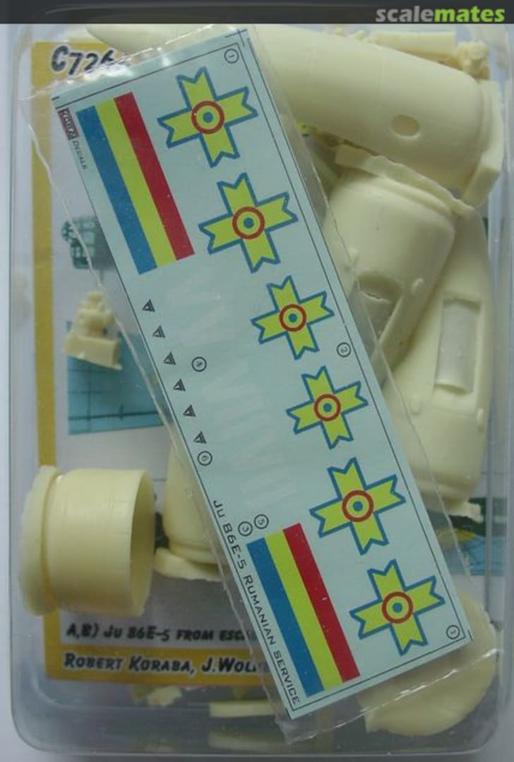 Boxart Junkers Ju-86 E-5 Romanian service C7264 Kora Models