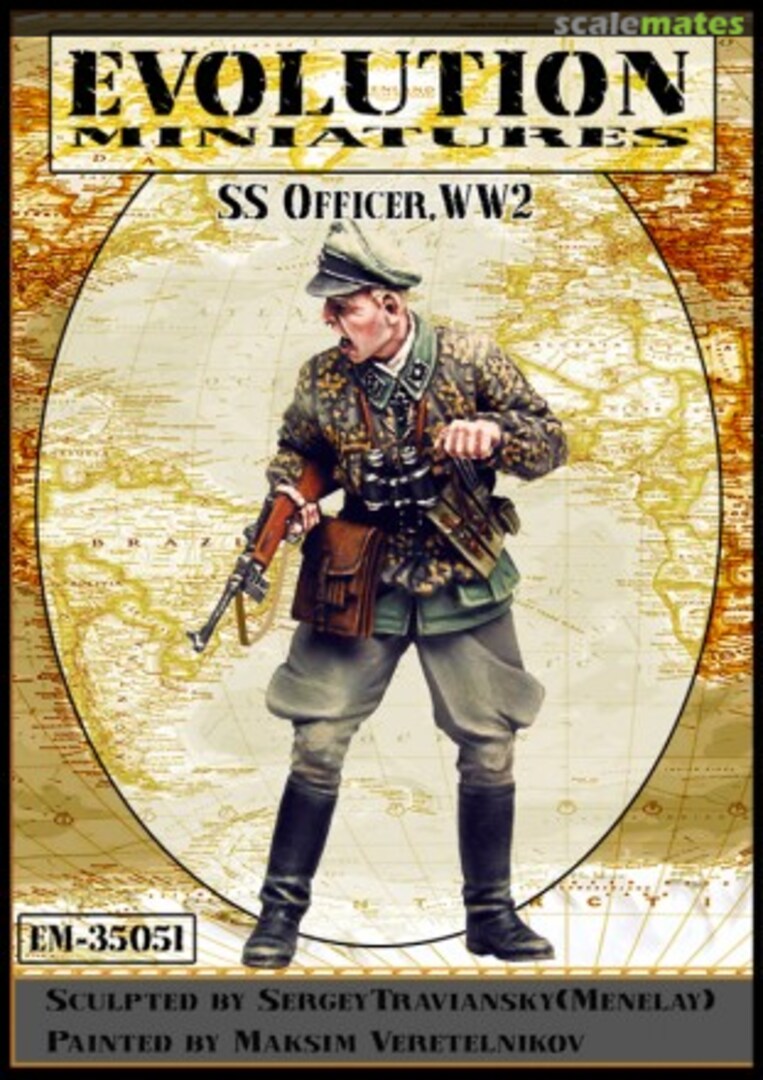 Boxart SS Officer, WW2 EM-35051 Evolution Miniatures Boxart SS Officer, WW2 EM-35051 Evolution Miniatures