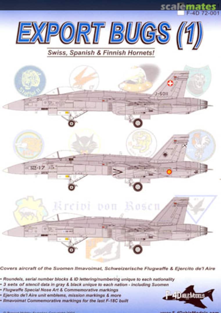 Boxart Export Bugs (1) F-4D 48-001 F-4Dable Models Boxart Export Bugs (1) F-4D 48-001 F-4Dable Models