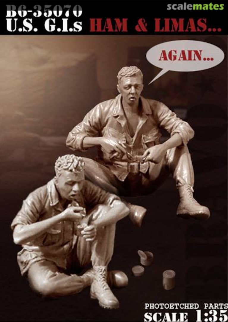 Boxart U.S. G.I.s Ham &Limas B6-35070 Bravo-6 Boxart U.S. G.I.s Ham &Limas B6-35070 Bravo-6